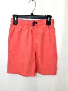 Cat & Jack Boys Shorts Size Medium 7-8 Coral Pink Elastic Waist Athletic